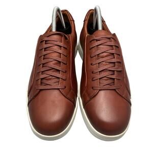 Gentle Souls Ryder GMF9001LE Cognac Leather Upper Sneakers Shoes Mens 8M